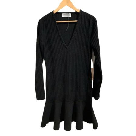 Saint Laurent Vintage, Pre-owned Knit tops Zwart, Dames, Maat:M