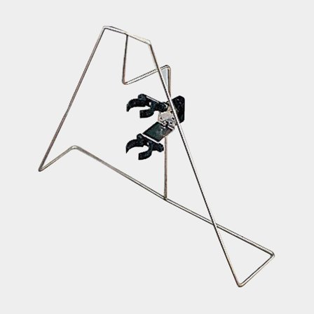 Soporte para aro salvavidas de herradura & luz de emergencia 1852-Marine, para guardamancebo