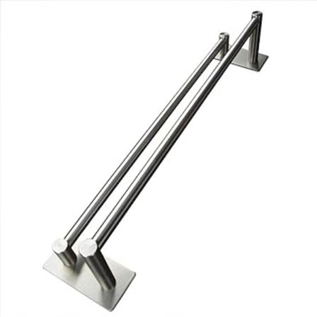 40cm selvklebende dobbel håndkleholder for bad eller kjøkken Stai