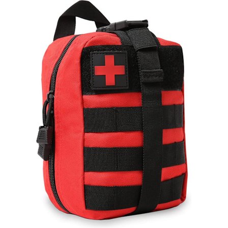 Taktisk Första Hjälpen Väska, Emergency Survival First Responder Medicinväska, Första Hjälpen Bärväska Lämplig för Utomhusvandring Camping Klättring 