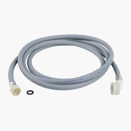 Inloppsslang rak 1/2" x vinkel 3/4" 3 m