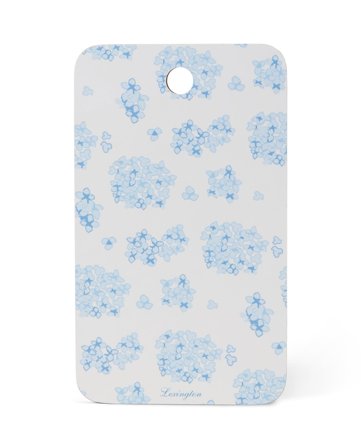 Lexington Laminerad dubbelsidig skärbräda, blå/vit