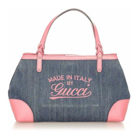Gucci Vintage, Pre-owned bag Blauw, Dames, Maat:ONE Size