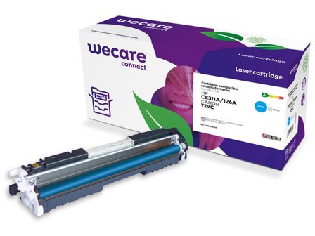 Wecare Toner HP CE311A/729C 1K cyan - Lyreco - Toner och bläck - Tonerkassetter - Toner WeCare