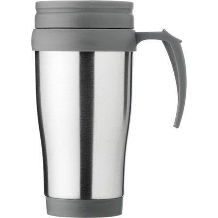 Bullet Sanibel Isolerad Mugg 12 x 18 x 8 cm Silver/Grå