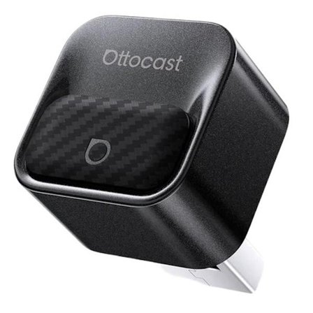 Ottocast Mini Pico – Trådløs CarPlay & Android Auto Adapter 2-i-1 (Bluetooth 5.4 + Wi-Fi 6)
