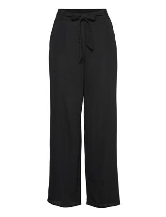 Onlnova Lux Palazzo Pant Solid Ptm Black ONLY