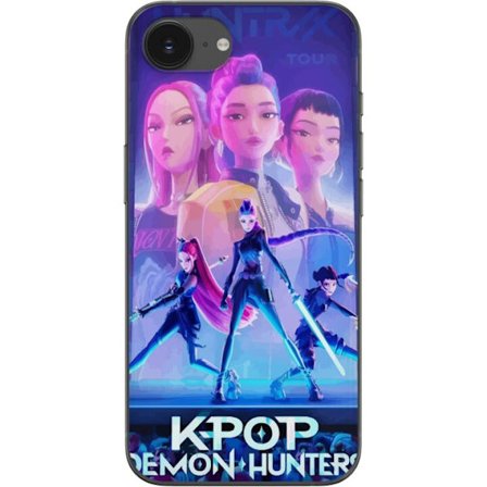 Kompatibel Mobilcover til Apple Apple iPhone 16e Trendy KPop Demon Hunters dukke figur