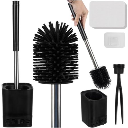Toilet Brush Silicone - Wall Mounted Model