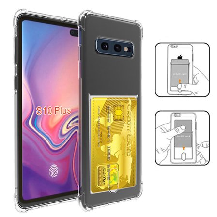 Stilrent Skal med Kortfack - Samsung Galaxy S10E