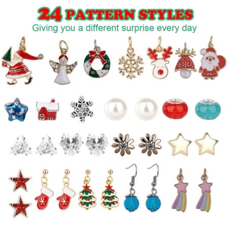 Adventskalender 2020 Julkalender - Jultema DIY-Berlock