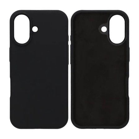Mobilskal Mjukt Silikon för iPhone 17 - Svart