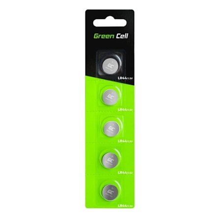 Green Cell LR44 Alkaliskt batteri 5x 1,5 V OBS! DATUM