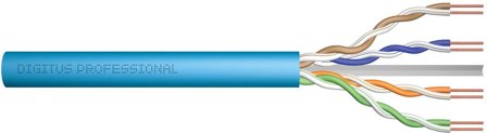 Digitus Professional samlet kabel - 500 m - lys blå, RAL 5012