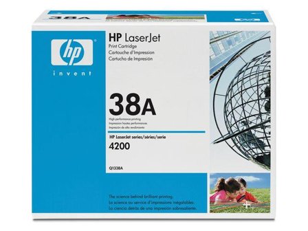 HP 38A - svart - original - LaserJet - tonerpatron (Q1338A)