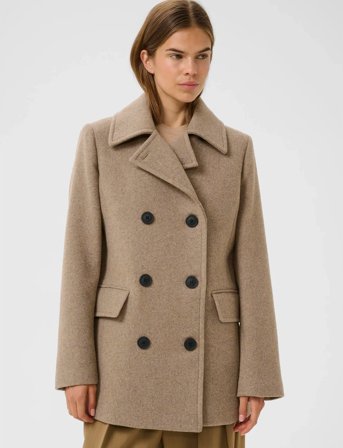 InWear Perryiw Sailor Coat R - Beige - 38