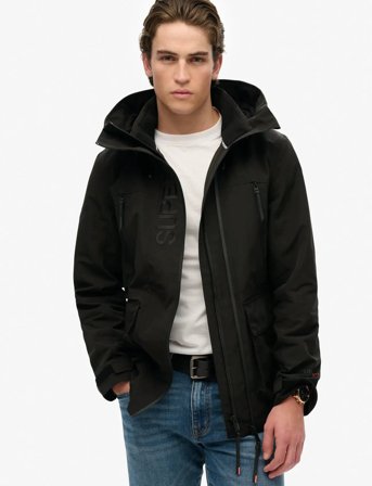 Superdry Sport Hood Ultimate Emb Windbreaker - Black - L