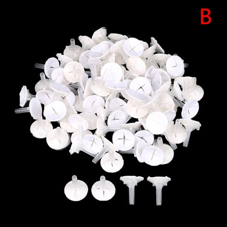 100st Plast Transparent Chokladbollshållare Godisbukett