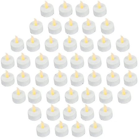 Uppladdningsbara värmeljus 6 st, USB-uppladdningsbara LED-ljus, batterifria flimrande ljus, heminredning B