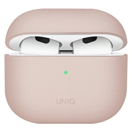 Uniq Lino silikoneetui til AirPods 3 - pink
