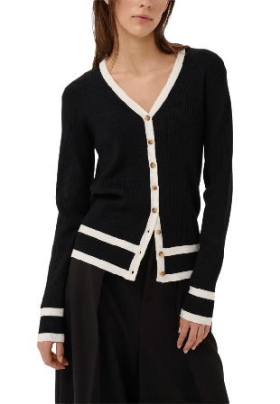 Inwear LeenahIW Cardigan; Cardigan Tröjor Dam Svart M