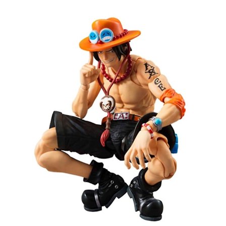 One Piece Portgasd Ace Anime Action Figur Legetøj Samleobjekter PVC Model Variable Action Dukker Legetøj Ornament Fans Gaver