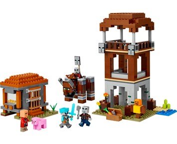 LEGO Minecraft Plundrarvakttorn och vildtjur 21278