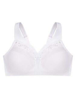 Bh utan bygel Vit - E95 - Glamorise