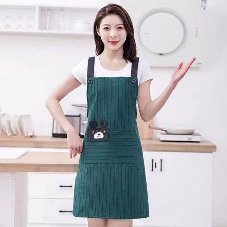 Kjøkkenforklær Dameforkle GRØNN