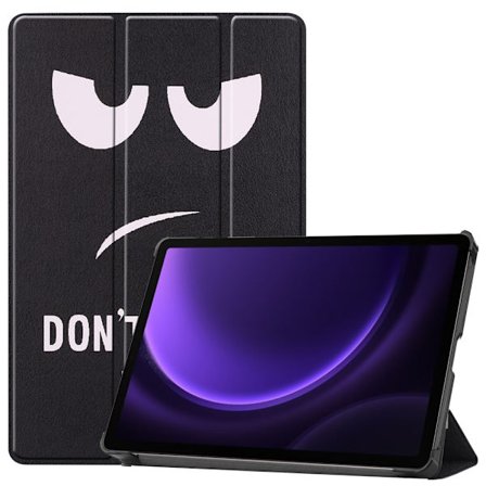 Samsung Galaxy Tab S9 FE -kotelo Tri-fold Don't Touch Me