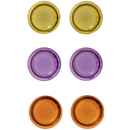 Nobo Aimants 30 mm ensemble de 6 couleurs mélangées