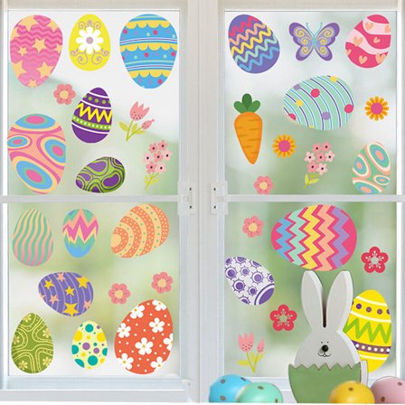 Påsk dekorativa fönster klistermärken