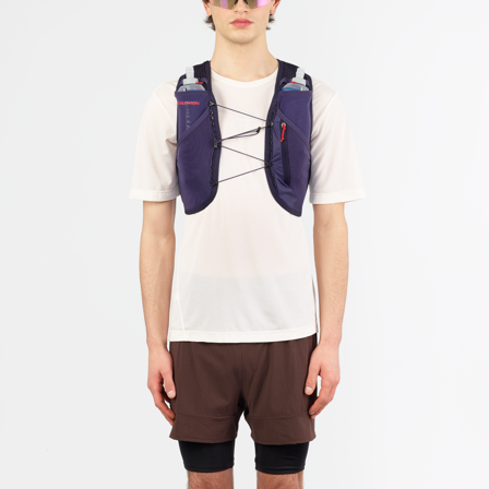 Salomon - Juoksureput Laukut ja reput Active Skin 4 Grvl Set - Maritime Blue / Astral Aura