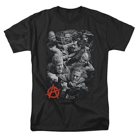 Sons Of Anarchy Group Fight T-shirt