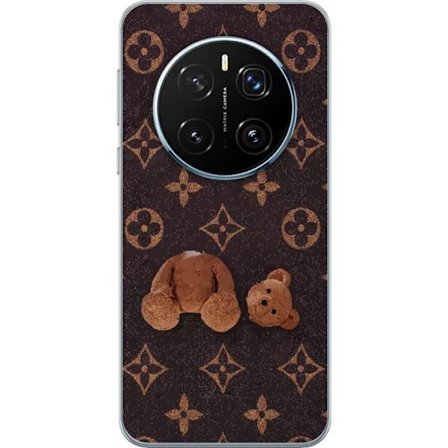 Yhteensopiva Puhelinkuori Honor Honor Magic7 Pro Graafinen monogrammikuvio, jossa taiteellisesti muotoiltu nalle