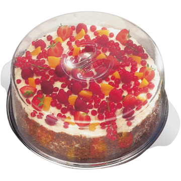 Tårtfat med 2st Lock APS Ø30cm