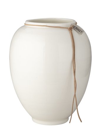 ERNST Vase - White - H22CM