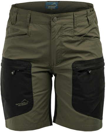 Arrak Outdoor Arrak W's Active Stretch Shorts Olive