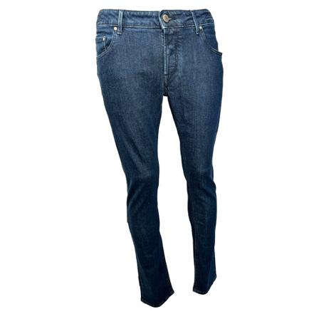 Hand Picked, Skinny Jeans Blauw, Heren, Maat:W33
