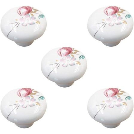 10 x Skabgreb Knapper (Tulipan) Dørgreb Skab Møbler K