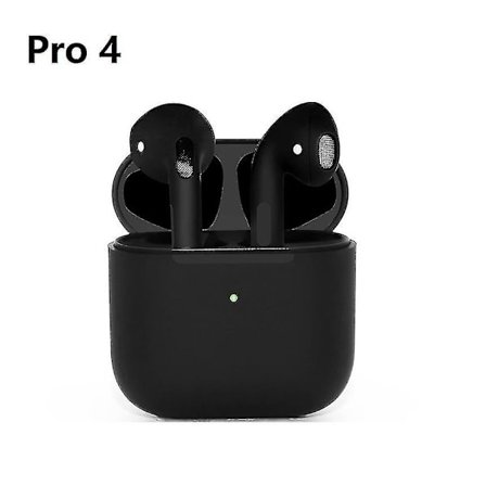 Tws Pro 4 In-Ear Trådløse Bluetooth-hodetelefoner Støyreduksjon Hodesett Stereo Sports Mini Ørepropper Håndfri Samtale Hodetelefoner Med Mic-yuhao