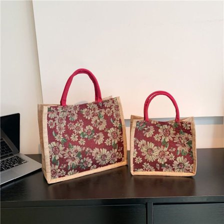 Lin Tygväska Handväska RÖD S