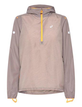 Asics Fujitrail Packable Windbreaker - Beige - XS