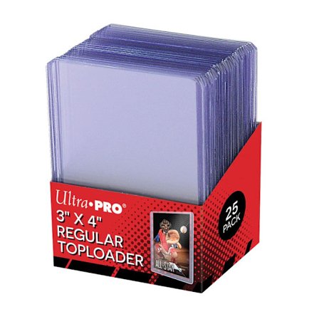 Ultra Pro Toploader Plastfickor 25-pack