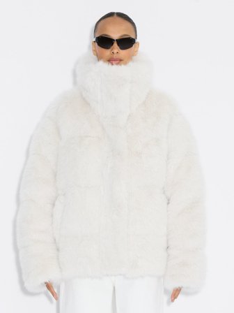 Steilia Faux Fur Down Jkt