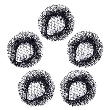 Lasten balettisukkahousut, Ballerina-verkko, Hiusverkko, Ballerina-hiusverkko, Musta, määrä