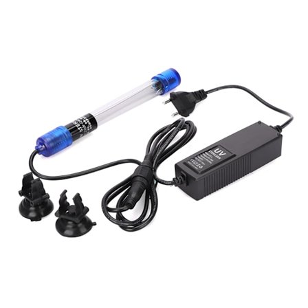 Vattentät UV Steriliseringslampa 13W för Akvarium Fisk Tank 220-240V Bakteriedödare 13w13w