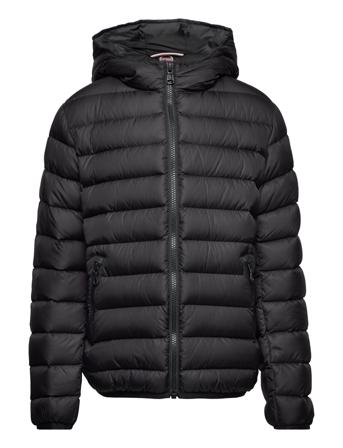 Boys Down Jkt Foret Jakke Sort Colmar