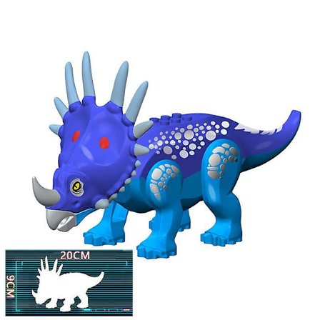 36 Style Big Jurassic Dinosaur World Spinosaurus Ankylosaurus Dino Building Block Moc Model Diy Bricks Educational Toys Gift