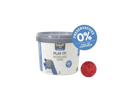 Creall Leksand röd 750 g - Lyreco - Skola och förskola - Bild och form - Lera och sand